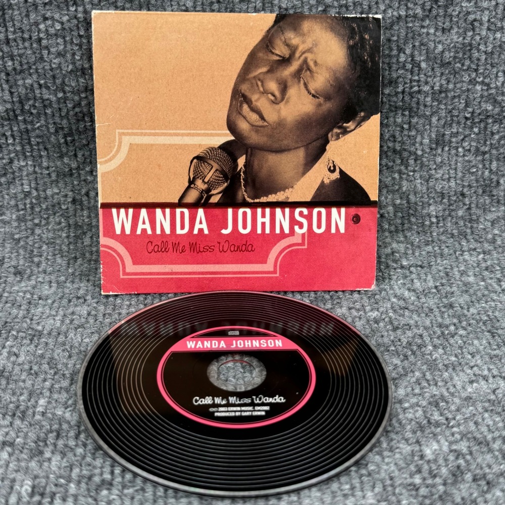 Wanda Johnson: Call Me Miss Wanda (CD 2003 Erwin Music) Blues Soul R&B 12 Tracks